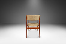 Load image into Gallery viewer, Danish Mid-Century Modern Arm Chair in Solid Teak & Original Fabric by D-Scan, c. 1970's-ABT Modern