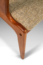 Load image into Gallery viewer, Danish Mid-Century Modern Arm Chair in Solid Teak & Original Fabric by D-Scan, c. 1970's-ABT Modern