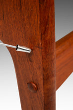 Load image into Gallery viewer, Danish Mid-Century Modern Arm Chair in Solid Teak & Original Fabric by D-Scan, c. 1970's-ABT Modern