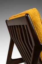 Load image into Gallery viewer, Danish Mid-Century Modern "Blade Arm" Lounge Chair in Beech & Bouclé by Ib Kofod Larsen for Selig, Denmark, c. 1960's-ABT Modern