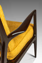 Load image into Gallery viewer, Danish Mid-Century Modern "Blade Arm" Lounge Chair in Beech & Bouclé by Ib Kofod Larsen for Selig, Denmark, c. 1960's-ABT Modern