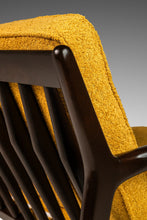 Load image into Gallery viewer, Danish Mid-Century Modern "Blade Arm" Lounge Chair in Beech & Bouclé by Ib Kofod Larsen for Selig, Denmark, c. 1960s-ABT Modern