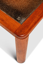 Load image into Gallery viewer, Danish Mid-Century Modern Coffee Table in Teak w/ Ceramic Tile Mosaic Inlay by Johannes Andersen, Denmark, c. 1970's-ABT Modern