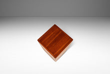 Load image into Gallery viewer, Danish Mid-Century Modern Cubist Pedestal Plant Stand in Teak by FBJ Møbler, Denmark, c. 1970s-ABT Modern