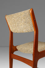 Load image into Gallery viewer, Danish Mid-Century Modern Dining / Desk Chair in Solid Teak & Original Oatmeal Fabric by Scandinavia Woodworks Co., c. 1970's-ABT Modern