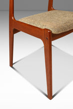 Load image into Gallery viewer, Danish Mid-Century Modern Dining / Desk Chair in Solid Teak & Original Oatmeal Fabric by Scandinavia Woodworks Co., c. 1970's-ABT Modern