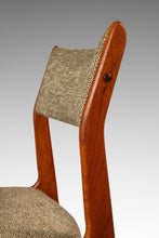 Load image into Gallery viewer, Danish Mid-Century Modern Dining / Desk Chair in Solid Teak & Original Oatmeal Fabric by Scandinavia Woodworks Co., c. 1970's-ABT Modern