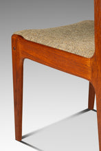 Load image into Gallery viewer, Danish Mid-Century Modern Dining / Desk Chair in Solid Teak & Original Oatmeal Fabric by Scandinavia Woodworks Co., c. 1970's-ABT Modern