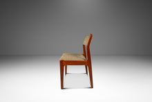 Load image into Gallery viewer, Danish Mid-Century Modern Dining / Desk Chair in Solid Teak & Original Oatmeal Fabric by Scandinavia Woodworks Co., c. 1970's-ABT Modern