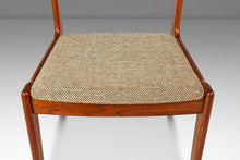 Load image into Gallery viewer, Danish Mid-Century Modern Dining / Desk Chair in Solid Teak & Original Oatmeal Fabric by Scandinavia Woodworks Co., c. 1970's-ABT Modern