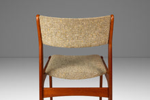 Load image into Gallery viewer, Danish Mid-Century Modern Dining / Desk Chair in Solid Teak & Original Oatmeal Fabric by Scandinavia Woodworks Co., c. 1970's-ABT Modern