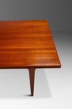 Load image into Gallery viewer, Danish Mid-Century Modern Expansion Dining Table Attributed to Johannes Andersen for Udlum Mobelfabrik in Teak, Denmark, c. 1960s-ABT Modern