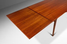 Load image into Gallery viewer, Danish Mid-Century Modern Expansion Dining Table Attributed to Johannes Andersen for Udlum Mobelfabrik in Teak, Denmark, c. 1960s-ABT Modern