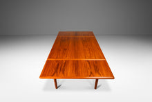 Load image into Gallery viewer, Danish Mid-Century Modern Expansion Dining Table with Stow-in-Table Leaves in Teak, Denmark, c. 1970's-ABT Modern