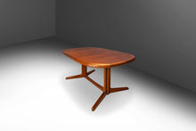 Load image into Gallery viewer, Danish Mid-Century Modern Extension Dining Table in Teak w/ Stow-in-Table Leaves by Skovby Møbelfabrik, Denmark, c. 1970s-ABT Modern