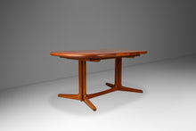 Load image into Gallery viewer, Danish Mid-Century Modern Extension Dining Table in Teak w/ Stow-in-Table Leaves by Skovby Møbelfabrik, Denmark, c. 1970s-ABT Modern