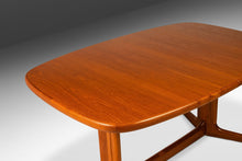 Load image into Gallery viewer, Danish Mid-Century Modern Extension Dining Table in Teak w/ Two Leaves by Skovby Møbelfabrik, Denmark, c. 1970s-ABT Modern