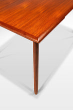 Load image into Gallery viewer, Danish Mid-Century Modern Extension Dining Table in Teak with Stow-in-Table Leaves, Denmark, c. 1960s-ABT Modern