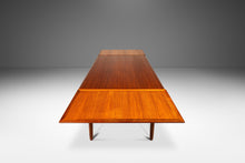 Load image into Gallery viewer, Danish Mid-Century Modern Extension Dining Table in Teak with Stow-in-Table Leaves, Denmark, c. 1960s-ABT Modern