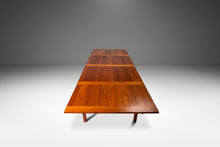 Load image into Gallery viewer, Danish Mid-Century Modern Extension Dining Table w/ Stow-in-Table Leaves in Teak, Denmark, c. 1970's-ABT Modern