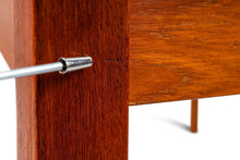 Load image into Gallery viewer, Danish Mid-Century Modern Extension Dining Table w/ Stow-in-Table Leaves in Teak, Denmark, c. 1970's-ABT Modern