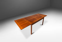 Load image into Gallery viewer, Danish Mid-Century Modern Extension Dining Table w/ Stow-in-Table Leaves in Teak, Denmark, c. 1970's-ABT Modern