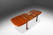 Load image into Gallery viewer, Danish Mid-Century Modern Extension Dining Table with Double Butterfly Leaf in Teak by D-SCAN, c. 1980s-ABT Modern