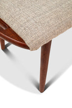 Load image into Gallery viewer, Danish Mid-Century Modern Foot Stool / Ottoman in Solid Teak Styled After Hans Wegner in Teak, c. 1980s-ABT Modern