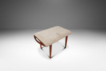 Load image into Gallery viewer, Danish Mid-Century Modern Foot Stool / Ottoman in Solid Teak Styled After Hans Wegner in Teak, c. 1980s-ABT Modern