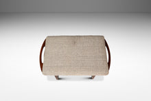Load image into Gallery viewer, Danish Mid-Century Modern Foot Stool / Ottoman in Solid Teak Styled After Hans Wegner in Teak, c. 1980s-ABT Modern