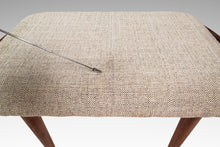 Load image into Gallery viewer, Danish Mid-Century Modern Foot Stool / Ottoman in Solid Teak Styled After Hans Wegner in Teak, c. 1980s-ABT Modern