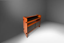 Load image into Gallery viewer, Danish Mid-Century Modern Minimalist Two Tone Dry Bar / Room Divider in Teak, Denmark, c. 1970s-ABT Modern