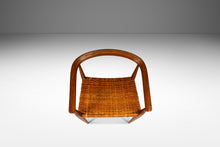 Load image into Gallery viewer, Danish Mid-Century Modern Model 113 Armchair in Oak & Original Cane by Nanna Ditzel for Kolds Savvaerk, Denmark, c. 1950's-ABT Modern