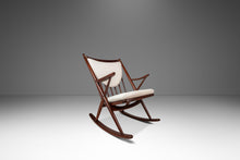 Load image into Gallery viewer, Danish Mid-Century Modern Model 182 Rocking Chair in Solid Teak by Frank Reenskaug for Bramin Mobler, Denmark, c. 1960s-ABT Modern