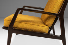 Load image into Gallery viewer, Danish Mid-Century Modern Model 596 Lounge Chair in Beech & Bouclé by Lawrence Peabody and Ib Kofod Larsen for Selig, Denmark, c. 1950's-ABT Modern
