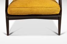 Load image into Gallery viewer, Danish Mid-Century Modern Model 596 Lounge Chair in Beech & Bouclé by Lawrence Peabody and Ib Kofod Larsen for Selig, Denmark, c. 1950's-ABT Modern