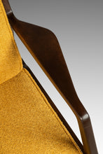 Load image into Gallery viewer, Danish Mid-Century Modern Model 596 Lounge Chair in Beech & Bouclé by Lawrence Peabody and Ib Kofod Larsen for Selig, Denmark, c. 1950's-ABT Modern