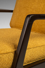 Load image into Gallery viewer, Danish Mid-Century Modern Model 596 Lounge Chair in Beech & Bouclé by Lawrence Peabody and Ib Kofod Larsen for Selig, Denmark, c. 1950's-ABT Modern