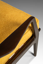 Load image into Gallery viewer, Danish Mid-Century Modern Model 596 Lounge Chair in Beech & Bouclé by Lawrence Peabody and Ib Kofod Larsen for Selig, Denmark, c. 1950's-ABT Modern