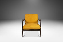 Load image into Gallery viewer, Danish Mid-Century Modern Model 596 Lounge Chair in Beech & Bouclé by Lawrence Peabody and Ib Kofod Larsen for Selig, Denmark, c. 1950's-ABT Modern