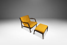 Load image into Gallery viewer, Danish Mid-Century Modern Model 596 Lounge Chair in Beech & Bouclé by Lawrence Peabody and Ib Kofod Larsen for Selig, Denmark, c. 1950's-ABT Modern