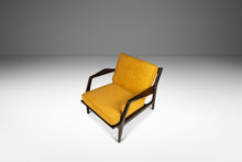 Load image into Gallery viewer, Danish Mid-Century Modern Model 596 Lounge Chair in Beech & Bouclé by Lawrence Peabody and Ib Kofod Larsen for Selig, Denmark, c. 1950's-ABT Modern