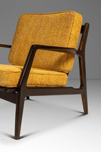 Load image into Gallery viewer, Danish Mid-Century Modern Model 596 Lounge Chair in Beech and Bouclé by Lawrence Peabody & Ib Kofod Larsen for Selig, Denmark, c. 1950's-ABT Modern