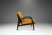 Load image into Gallery viewer, Danish Mid-Century Modern Model 596 Lounge Chair in Beech and Bouclé by Lawrence Peabody & Ib Kofod Larsen for Selig, Denmark, c. 1950's-ABT Modern