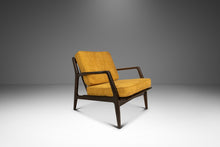 Load image into Gallery viewer, Danish Mid-Century Modern Model 596 Lounge Chair in Beech and Bouclé by Lawrence Peabody & Ib Kofod Larsen for Selig, Denmark, c. 1950's-ABT Modern