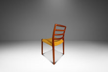 Load image into Gallery viewer, Danish Mid-Century Modern Model 85 Ladderback Dining Chair in Teak & Bouclé by Niels Møller for J.L. Møller, Denmark, c. 1960s-ABT Modern