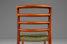 Load image into Gallery viewer, Danish Mid-Century Modern Model 85 Ladderback Dining Chair in Teak by Niels Otto Møller for J.L. Møller Mobelfabrik, Denmark, c. 1960s-ABT Modern