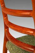 Load image into Gallery viewer, Danish Mid-Century Modern Model 85 Ladderback Dining Chair in Teak by Niels Otto Møller for J.L. Møller Mobelfabrik, Denmark, c. 1960s-ABT Modern