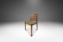 Load image into Gallery viewer, Danish Mid-Century Modern Model 85 Ladderback Dining Chair in Teak by Niels Otto Møller for J.L. Møller Mobelfabrik, Denmark, c. 1960s-ABT Modern