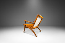 Load image into Gallery viewer, Danish Mid-Century Modern Model CH 25 Lounge Chair in Oak and Leather by Hans J. Wegner for Carl Hansen & Søn, Denmark, c. 1950's-ABT Modern